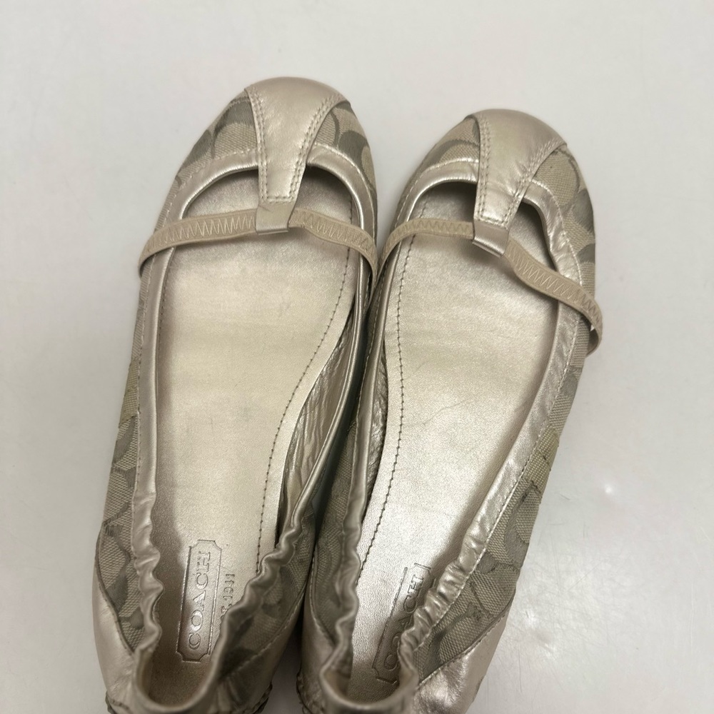 Coach Ballet Flat smoke free only wore once